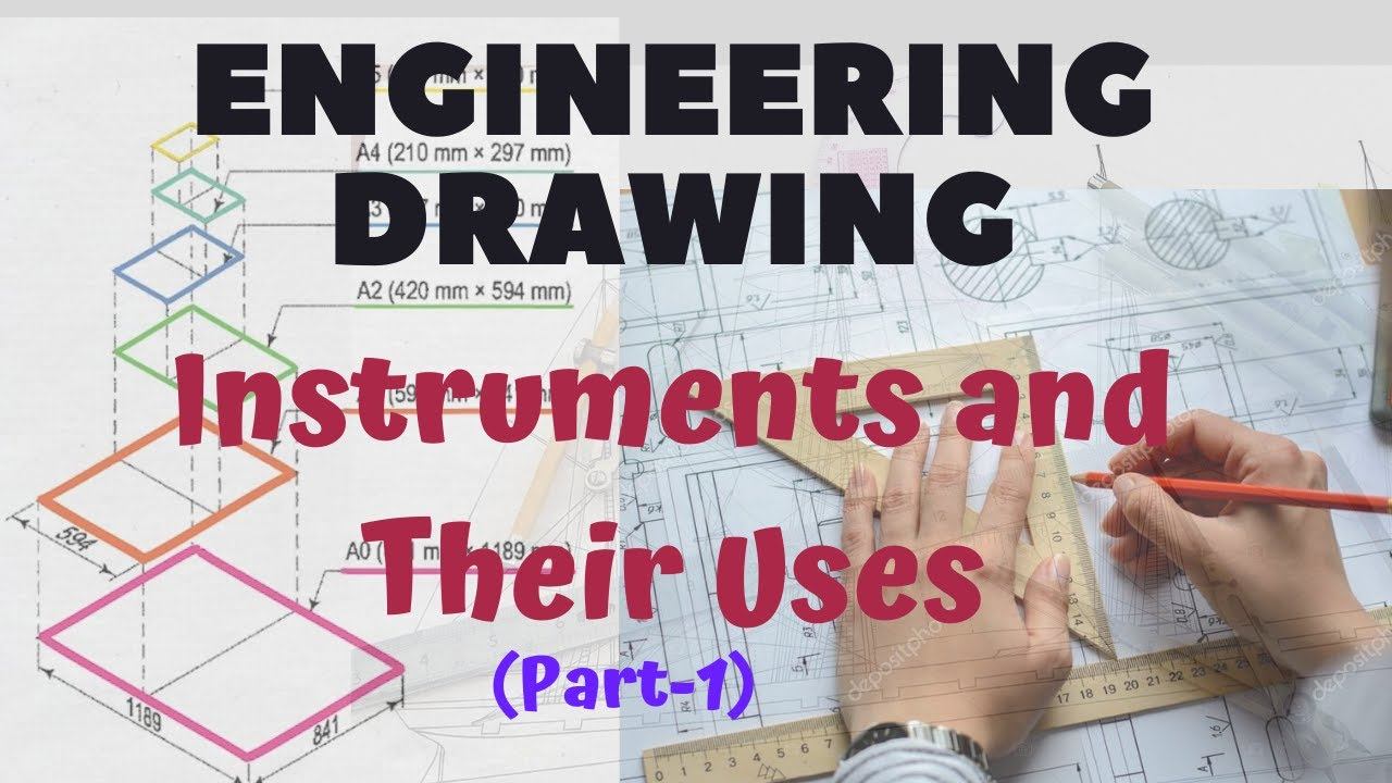 Engineering Drawing Instruments and Their Uses part-1 | Engineering drawing class-2 смотреть онлайн