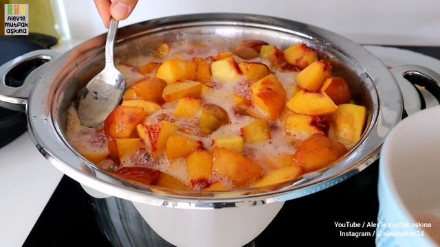 Nektarinin En Güzel Hali Bu Olsa Gerek 🤩 Asla Dağılma Yok ☑️ Tam Ölçü Nektari Reçeli Tarifi смотреть онлайн