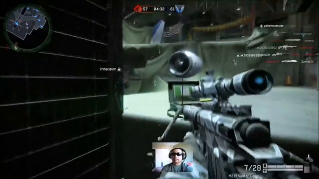 Warface Sniper usando Rifle M217 Winter Camo en Air Base Open Lobby смотреть онлайн