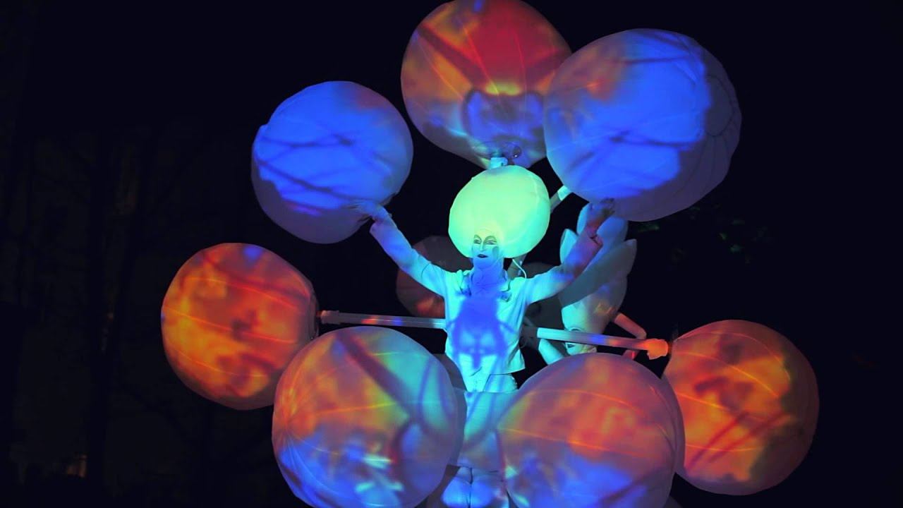 Imago Caeli - Interactive Mapping Stilt Performance смотреть онлайн