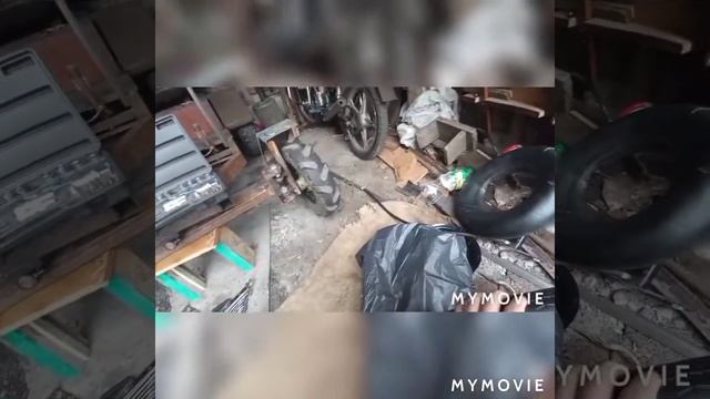 замена передней резины на мини тракторе смотреть онлайн