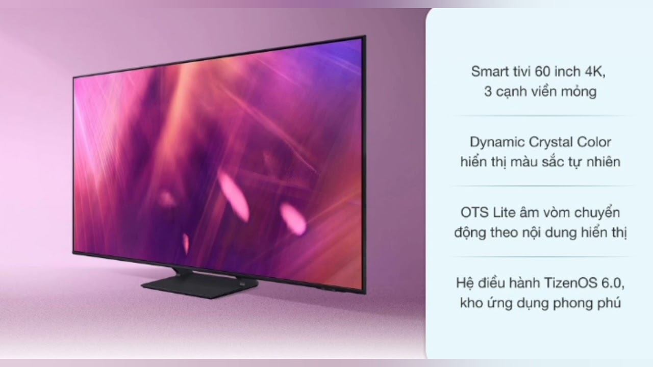 Smart Tivi Samsung 4K Crystal UHD 65 Inch UA65AU9000