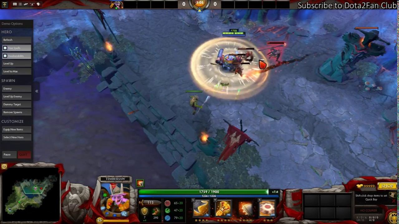 Mythical Weapon Timbersaw "Controlled Burn" from Immortal Treasure I TI6 BattlePass смотреть онлайн