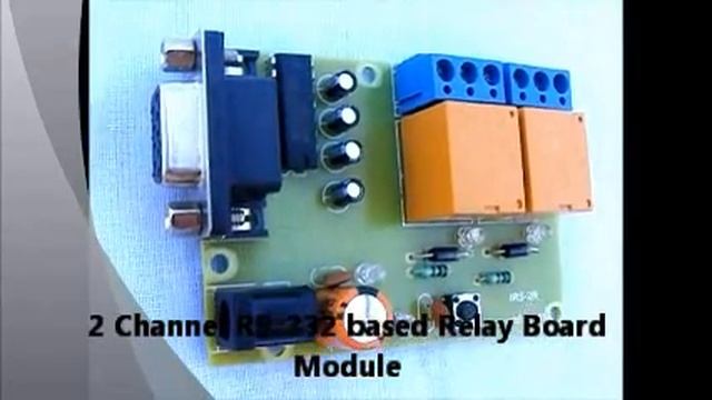 2 channel RS 232 based Relay Board Module смотреть онлайн