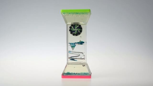 Oil Water Emulsion Liquid Motion Timer Toy смотреть онлайн