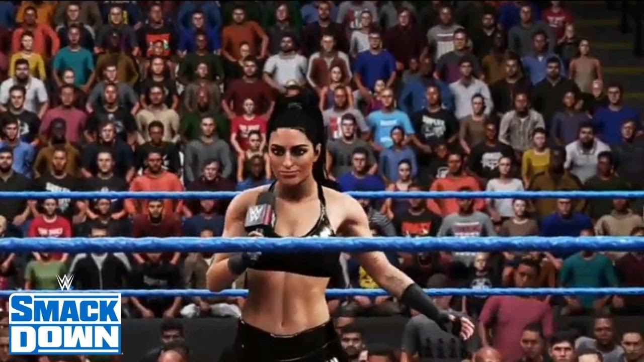 WWE 2K20 SMACKDOWN SONYA DEVILLE CHOOSES STIPULATION FOR HER MATCH AGANIST CARMELLA AT SSD смотреть онлайн