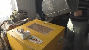 Термообработка пчел в термокамере Яранкина, 12.11.2024