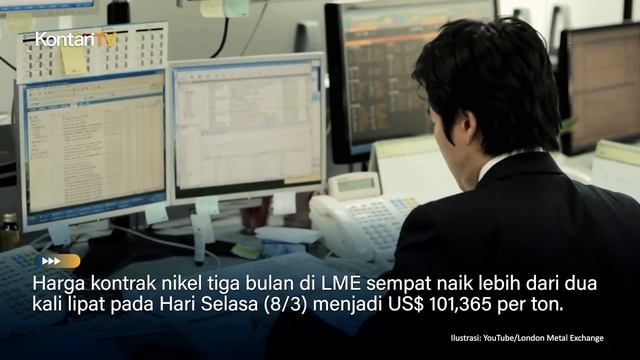 LME Hentikan Perdagangan Nikel Pasca Naik Dua Kali Lipat ke Rekor US$ 100.000 per Ton смотреть онлайн