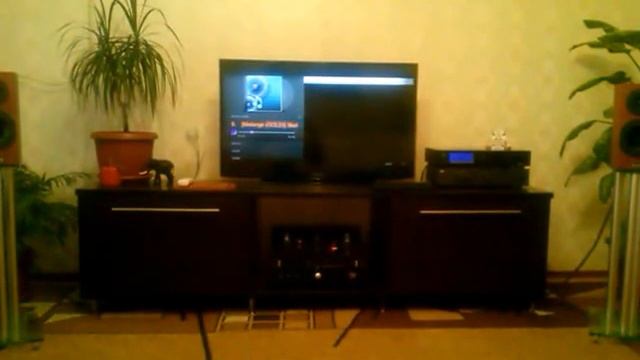 Audio Physic Step, Amplifier tube 300B,popcorn hour c-200 смотреть онлайн