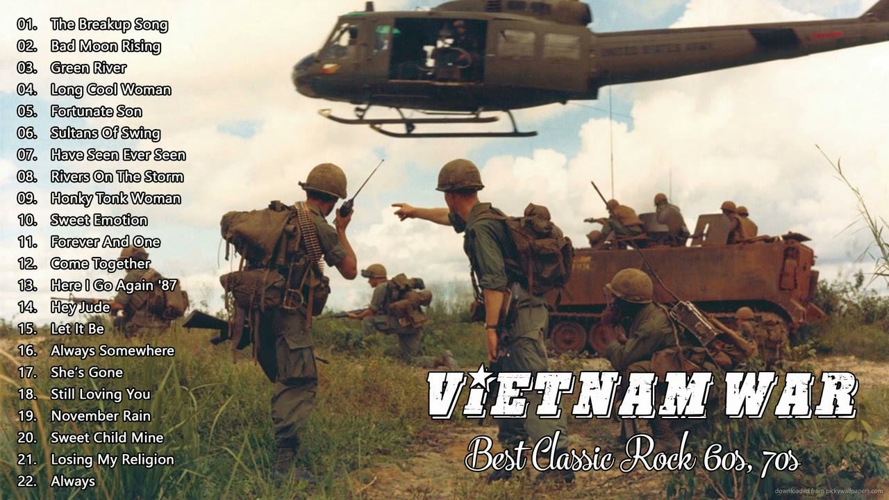 Vietnam War🎸Best Rock Songs Vietnam War Music🎸Top 100 Vietnam War Songs🎻Best Classic Rock Of 60s 70 смотреть онлайн