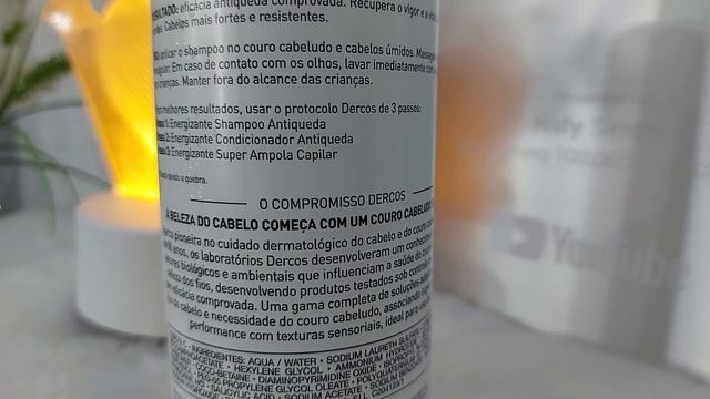 ❤SHAMPOO ENERGIZANTE DERCOS VICHY/O MELHOR SHAMPOO PARA QUEDA CAPILAR/ SERÁ MESMO? COMECEI TESTAR✔️ смотреть онлайн