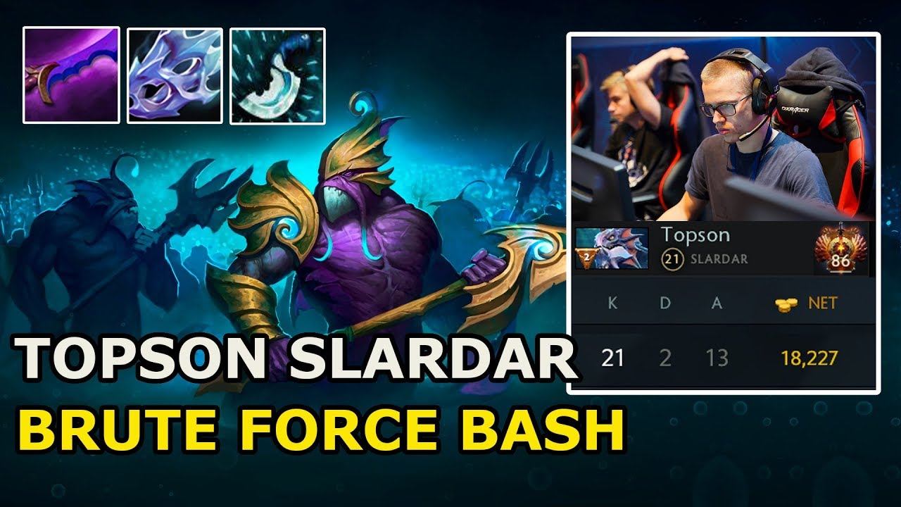 Topson Slardar Brute Force Bash in New Patch 7.20 | Steam Wallet Giveaway | OSFrog Dota 2 Highlight смотреть онлайн