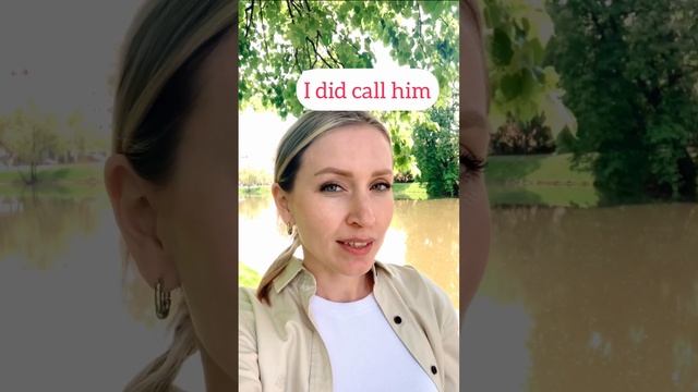 Усиление действия с помощью глагола DO смотреть онлайн