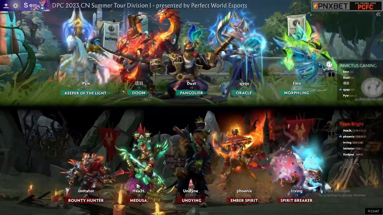 DPC CN 2023 Tour 3 | Division I | Invictus Gaming vs Team Bright - Game 1 смотреть онлайн