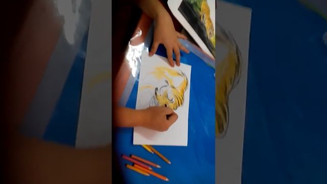 How to draw the tiger by AMANDA LAI in 20 minutes. смотреть онлайн