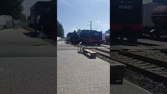 Музей локомотивов в Ростове-на-Дону.За рулём я, осваиваю новый тяги. смотреть онлайн