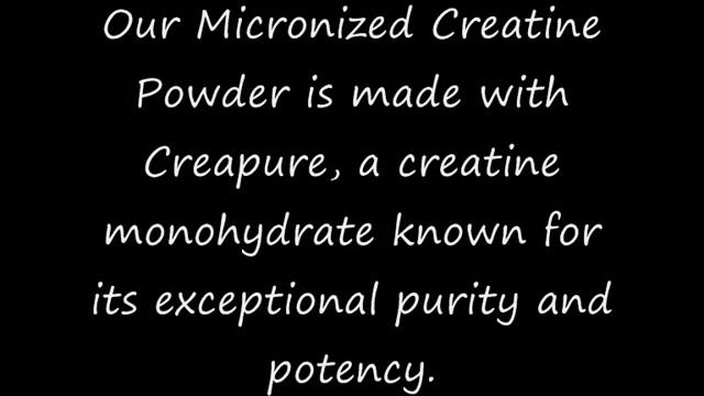 Optimum Nutrition Micronized Creatine Powder смотреть онлайн