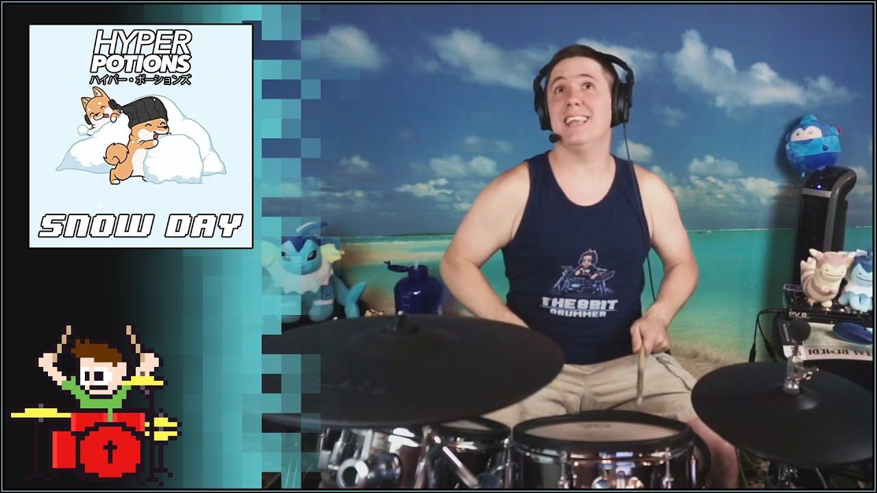 Hyper Potions - Snow Day On Drums! смотреть онлайн