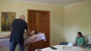 Искривление, боль в позвоночнике, непроизвольное сокращение мышц, 8часть.Вертебролог-остеопат Днепр