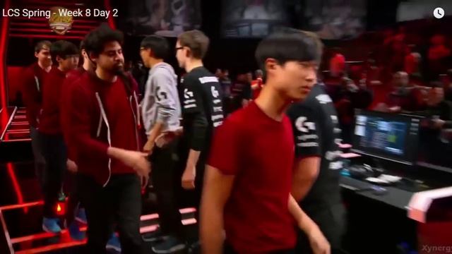 Seraph denies Svenskeren's handshake - League of Legends смотреть онлайн
