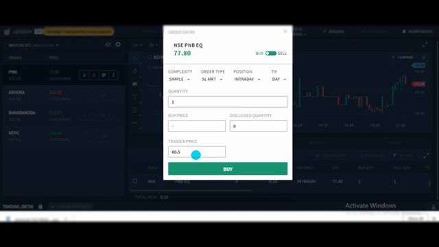 Stop Loss LIMIT(Telugu) , Stop Loss MARKET orders in stock market смотреть онлайн