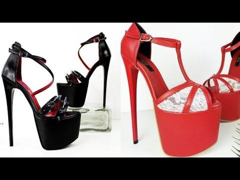 Top 50 Most Attractive Woman Stylish high heel sandals designs смотреть онлайн