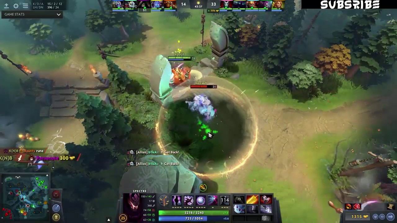 Miracle- [9450 mmr] plays Spectre! [DOTA 2] смотреть онлайн