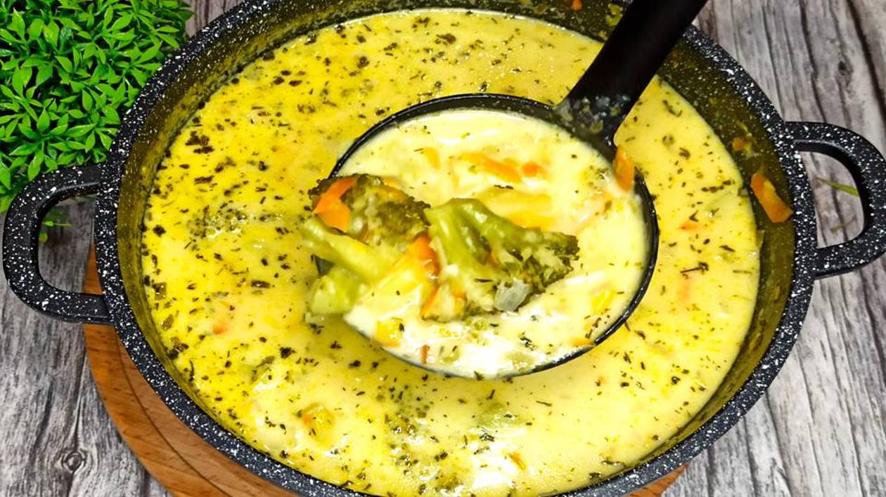Сырный суп, от которого все в восторге вкусный и простой рецепт супа с брокколи и сыром смотреть онлайн
