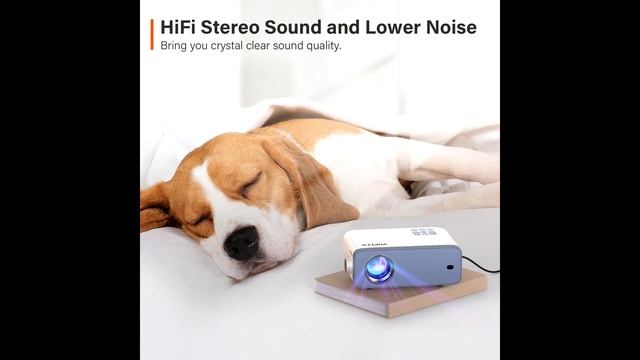 VOPLLS upgraded home projector || 1080P Full HD resolution and adopts advanced LED technology смотреть онлайн