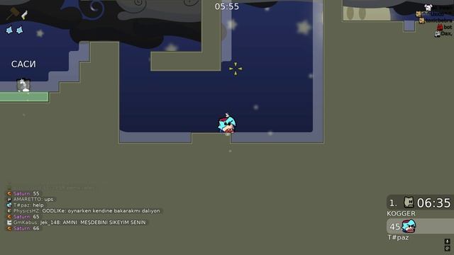 (короткое видео) Играем в DDnet