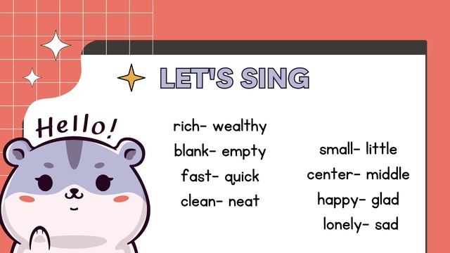 Synonyms Song смотреть онлайн