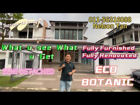【JB Property 新山房地产】(EP23-Hokkien)Eco Botanic Semi-Detached Fully Renovated near TUAS/Iskandar Puter смотреть онлайн