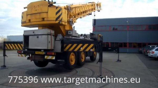 775396 DEMAG / TEREX AC50-1 MOBILE 50T 40M 6x6x6 ALL TERRAIN CRANE 09-2002 121762KM