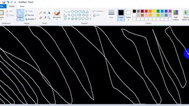 Трик със селекция в MS Paint смотреть онлайн