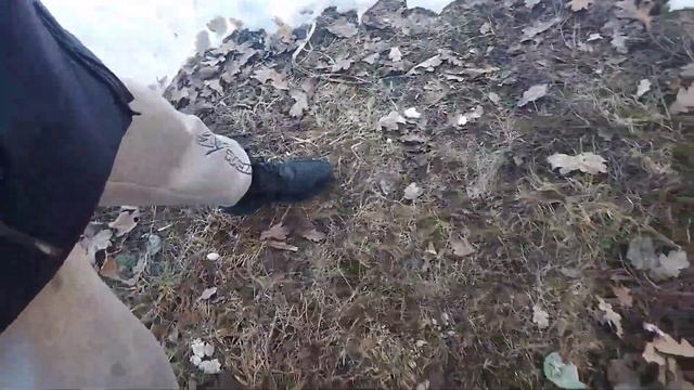 Поиск находок в городе, без металоискателя. Нашел серебряное колечко, и клад свинца. Поиск глазами. смотреть онлайн
