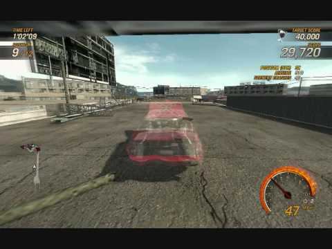 Flatout Ultimate Carnage Gampeplay смотреть онлайн