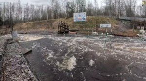 Окуловский слаломный канал/ по средней воде