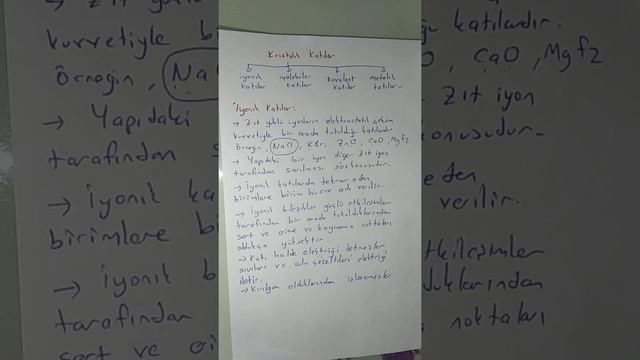 9. Sınıf maddelerin fiziksel hallerinden katılar part2 смотреть онлайн
