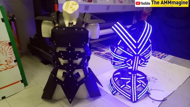 การทําชุดเกราะไฟLED มาเลฟิเซนต์ Maleficent LED armor смотреть онлайн