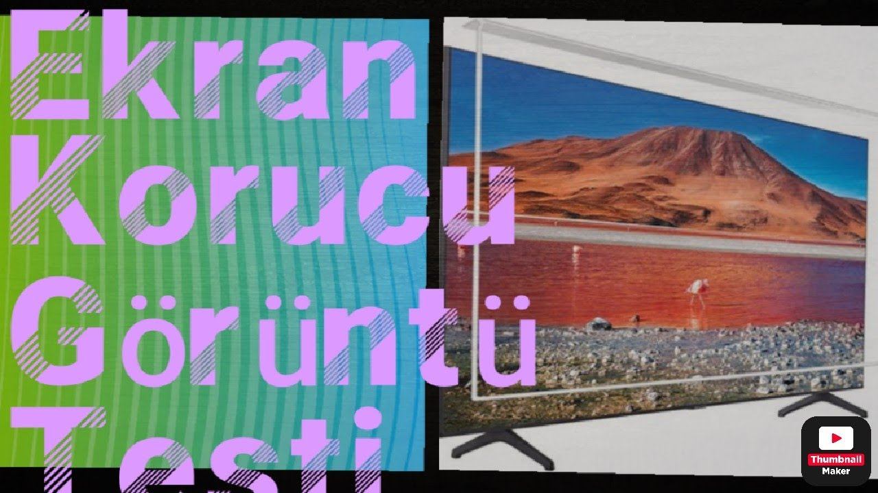 Ekran Koruyucu 50 inç Testi смотреть онлайн
