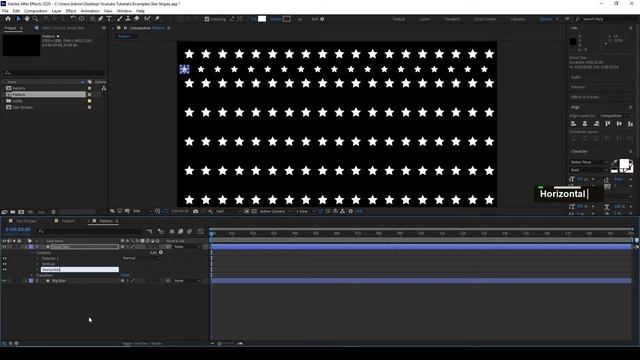 After Effects Star Stripe Loop Background Animation Tutorial in Tamil смотреть онлайн