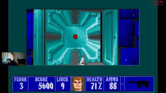 Clowns And Pac-Man Dos Wolfenstein (WoW!)