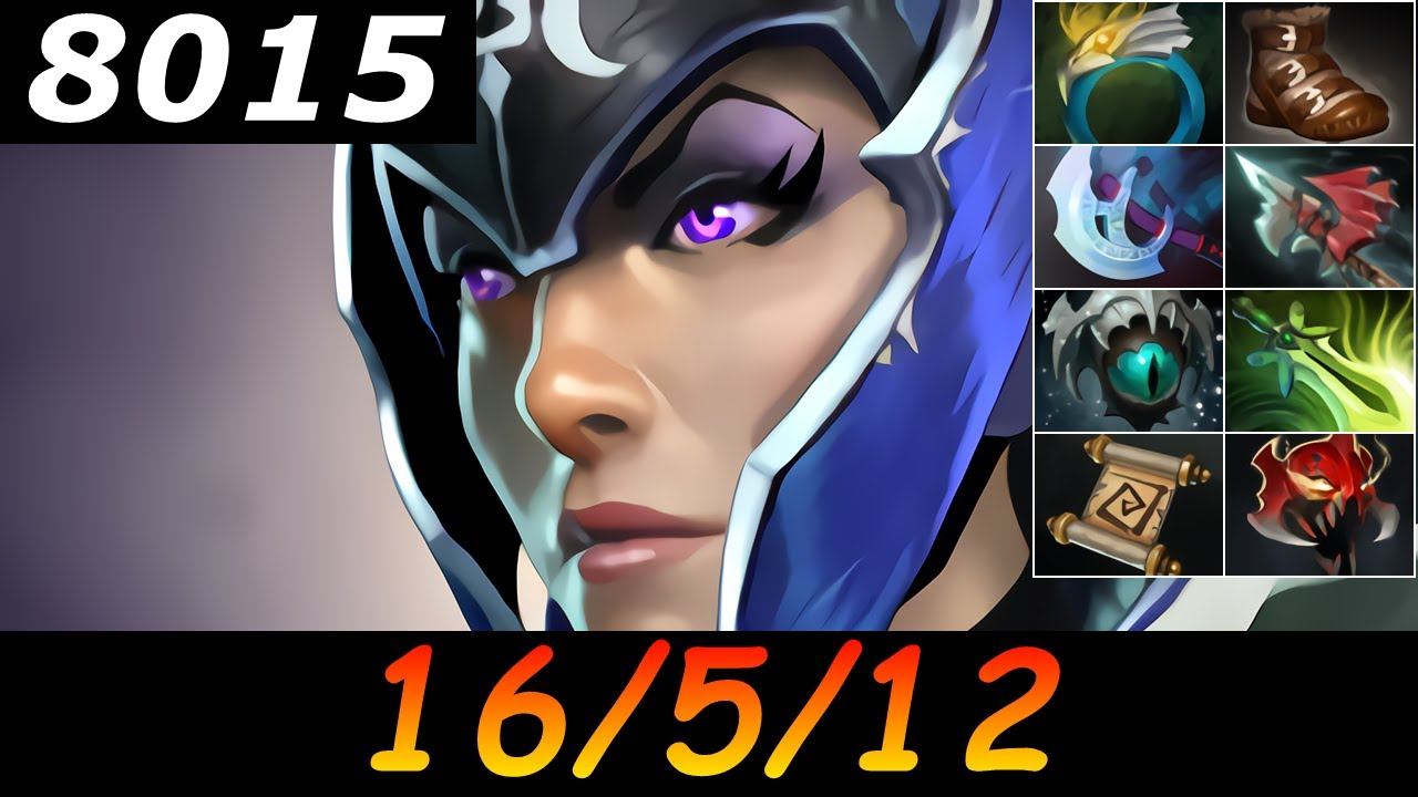 Dota 2 Luna 8015 MMR 16/5/12 (Kills/Deaths/Assists) Ranked Full Gameplay смотреть онлайн