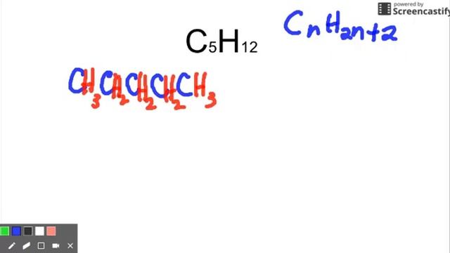 Structural Isomerism for C5H12 смотреть онлайн