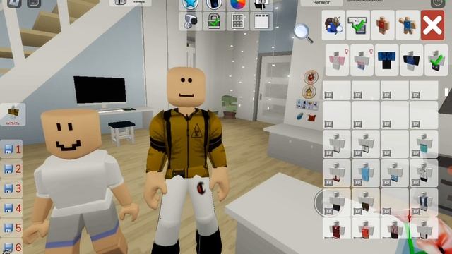 Создаем персонаж из ЗАКУЛИСЬЯ в BROOKHAVEN Roblox || Роблокс смотреть онлайн