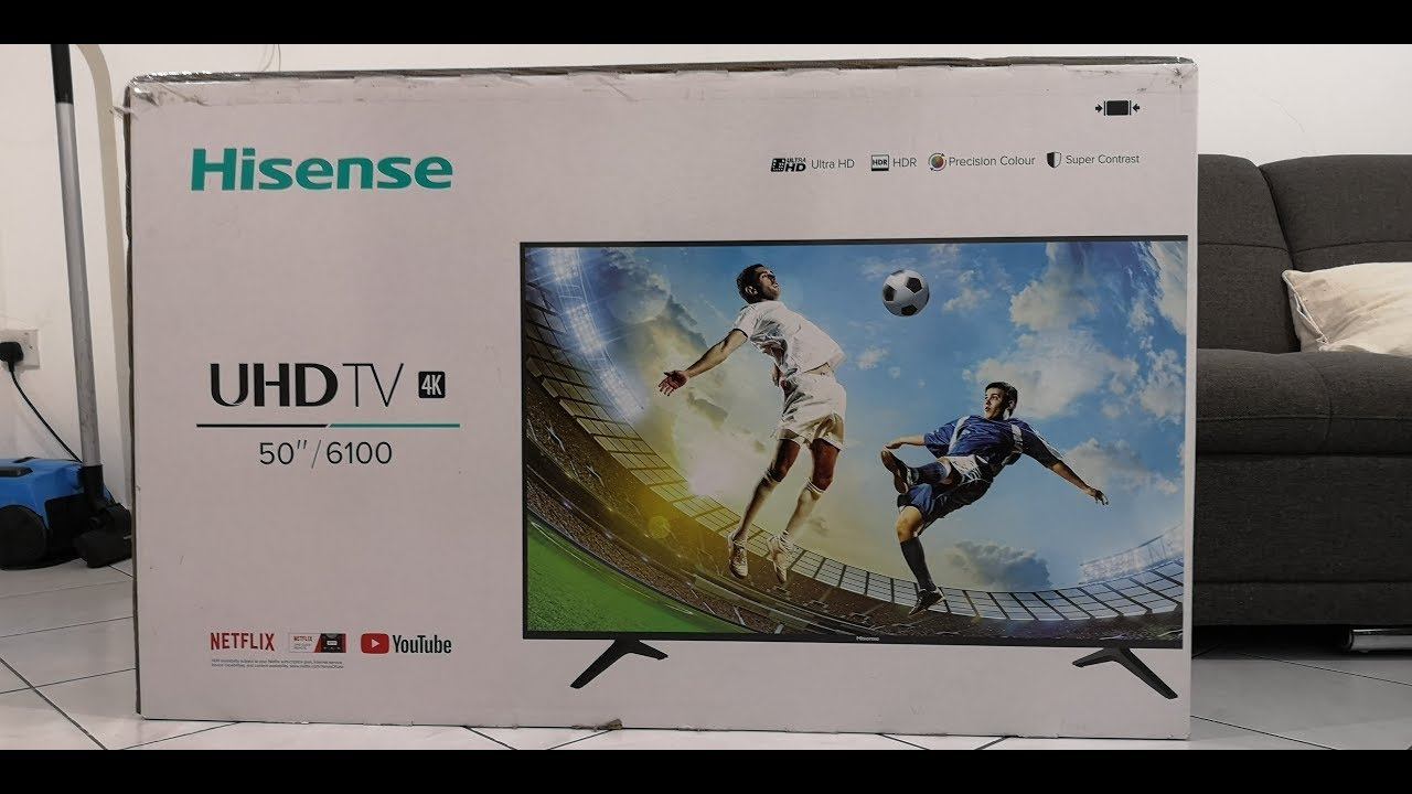Hisense 50A6100UW Unboxing It's Cheap And Best смотреть онлайн
