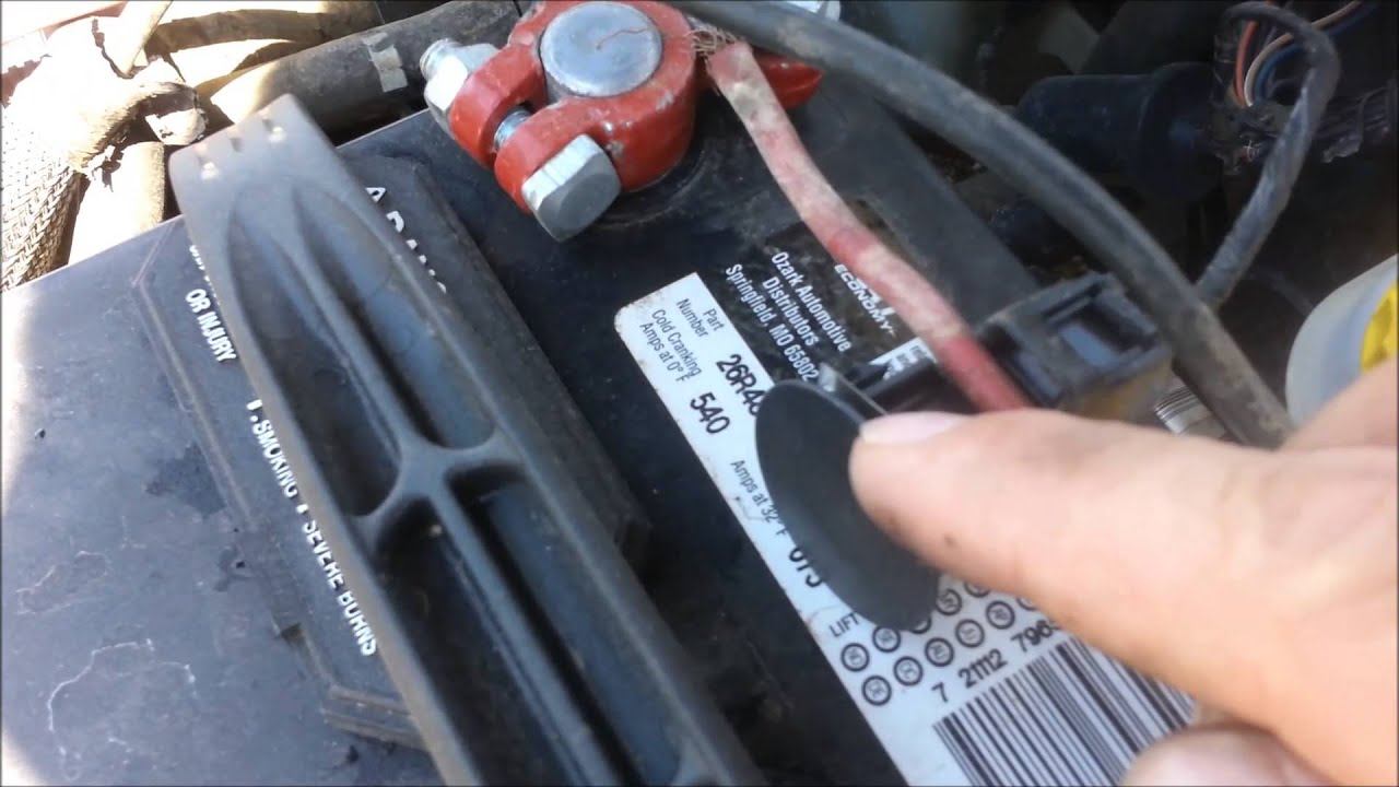 Battery Light Will Not Go Off, Battery Temperature Sensor 2003 Dodge Neon (2000 - 2005)