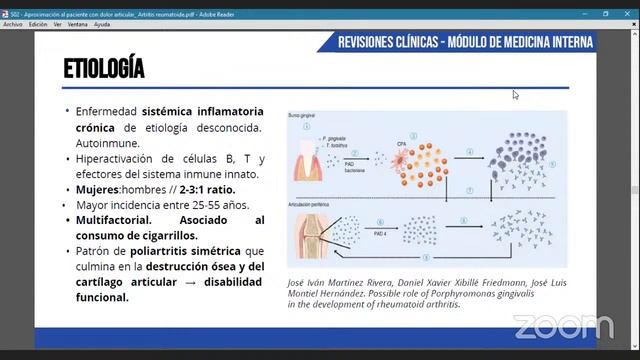 HM Revisiones Clínicas: Medicina Interna - Artritis Reumatoide смотреть онлайн