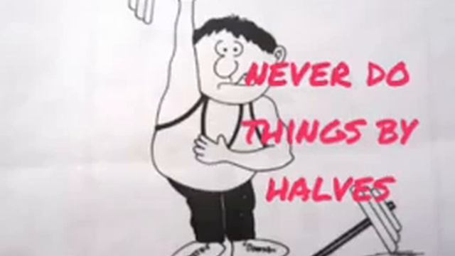 Idioms- don't do the things by halves- do the things thoroughly смотреть онлайн