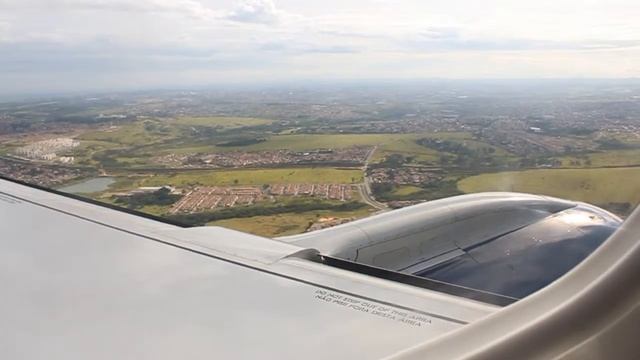 Azul Airlines - Embraer 195 Landing at Viracopos SP Brazil смотреть онлайн
